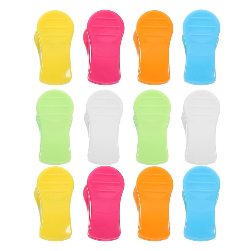 Heavy Duty Plastic Windproof Clips for Beach Towels Pool Chairs and Food Bags 12 Pack - Image 2