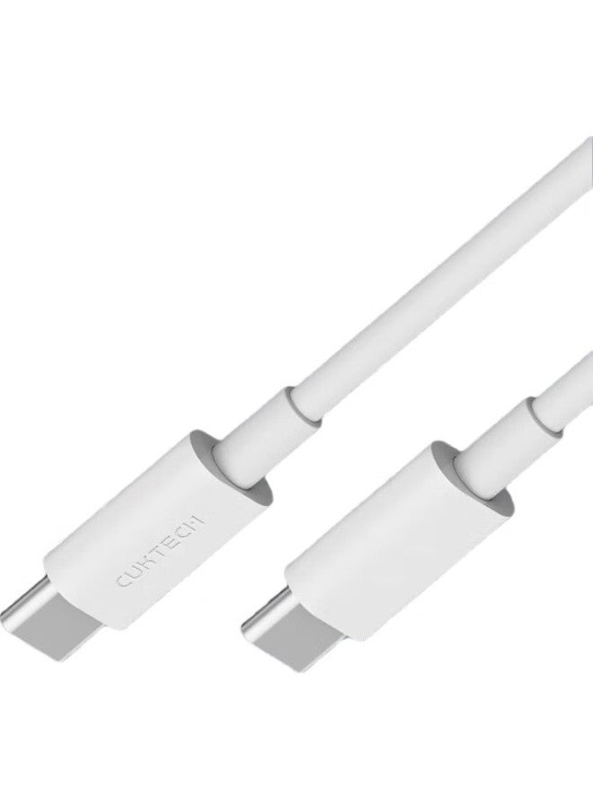 CUKTECH Kuotai Ke Type-C To Type-C 5A Data Cable, 100W Fast Charging Pd Cable, High-Speed Data Transfer, Suitable For Apple 15/16 Pro Max/14/Xiaomi, 1.5M - Image 2
