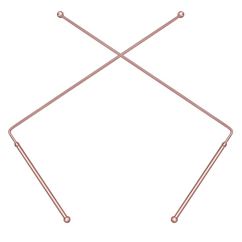 IXGNIJ 99.9% Copper Dowsing Rods - 2PCS Divining Rods - for Ghost Hunting Tools, Divining Water, Treasure, Buried Items Etc - Image 1