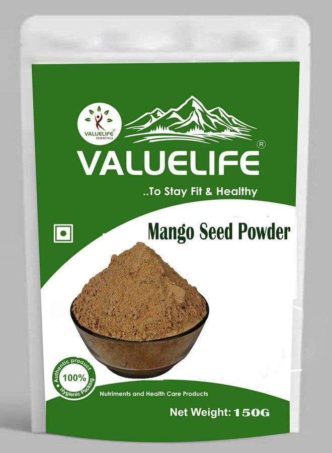 Value Life Essentials Valuelife Mango Seed Powder |Mango kernel powder|Mango seed extract powderMangifera indica seed powder 150G - Image 1