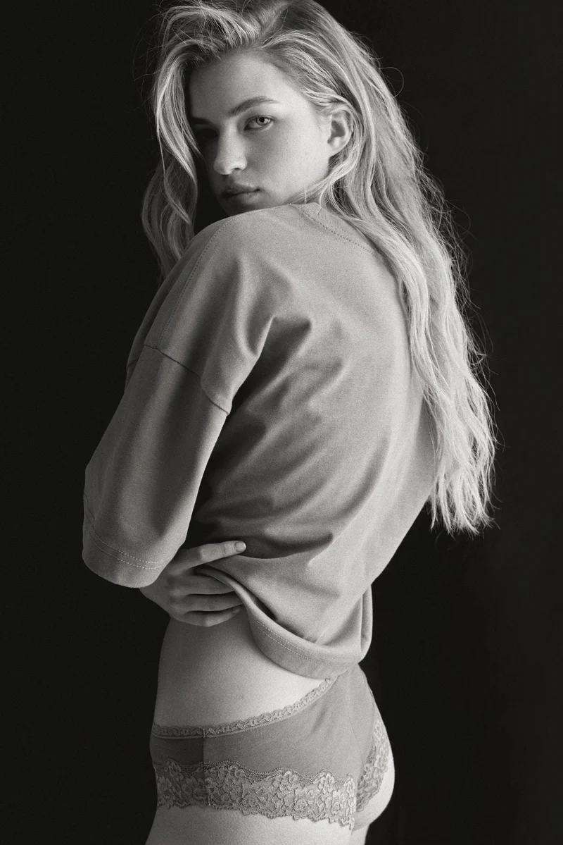 اتش اند ام سروال هيبستر من القطن والدانتيل - عبوة من 3 قطع