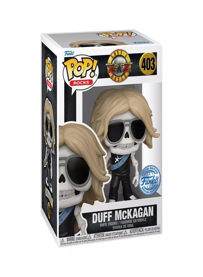 Funko Pop! Rocks: Duff McKagan (Skeleton) Vinyl Figure, 3.8 Inches, Exclusive - Image 2