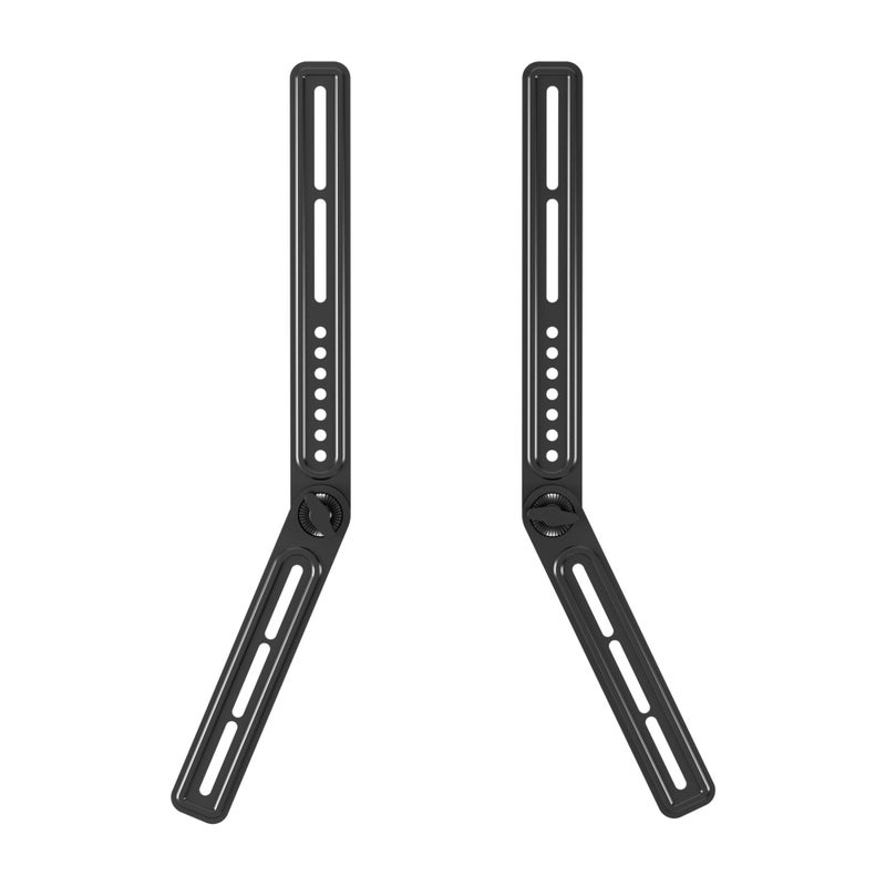 XINLEI Universal Sound Bar Mounts Fits Most 23 to 65 Inch TVs Soundbar TV Mount Bracket Above or Under TV, up to 22 lbs SBR302 - Image 1