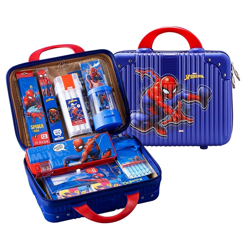 Disney Official Frozen & Spider-Man Kids Stationery Gift Box for Boys and Girls - Spider-Man Style - Image 1