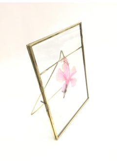 Elan Elan Glass Gold Photo Frame, Birthday and Wedding Gifting Frame,Wall Decoration and Table Top (6X8IN - Medium)  - Image 3