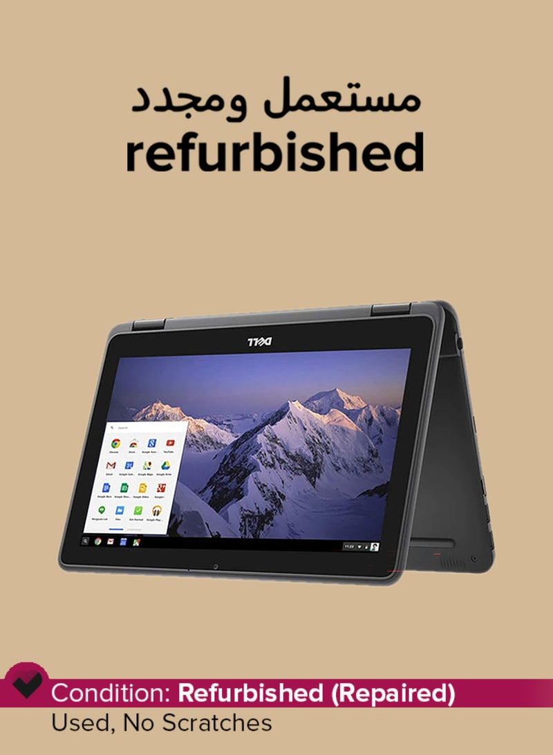 DELL Refurbished - Chromebook 3100 2in1 Laptop With 11.6-Inch Display,Intel Celeron N4020 Processor/4GB RAM/32GB Emmc/Intel UHD Graphics English Black English black - Image 1