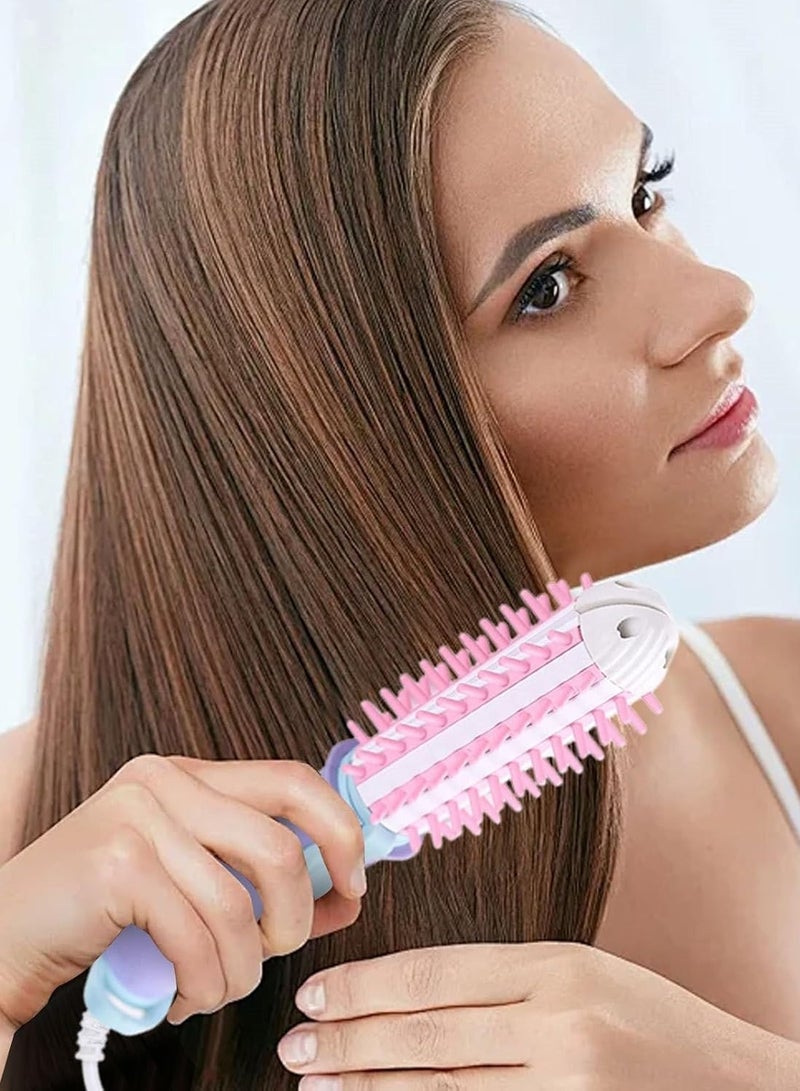 دينكس فرشاة حرارية دائرية حرارية بتقنية الأيونات السالبة لزيادة كثافة الشعر والحصول على تسريحات شعر بجودة صالون، تقليل التجاعيد الأيوني يجعل الشعر أكثر لمعانًا ونعومة - Image 5