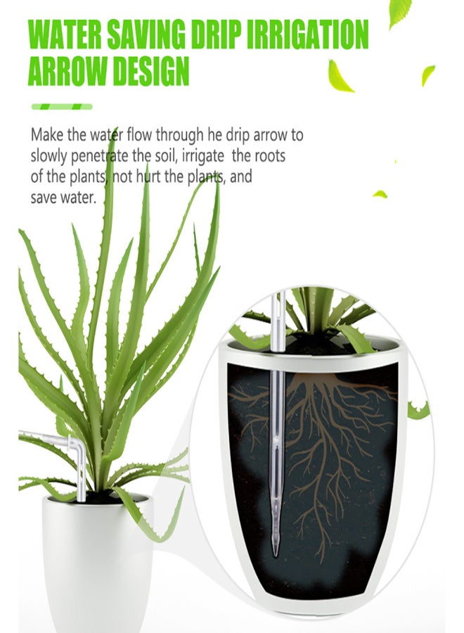 Intelligent Automatic Watering Device Timed Waterer Garden Terrace Drip Irrigation System for 10 Potted Plant Flower - Image 5