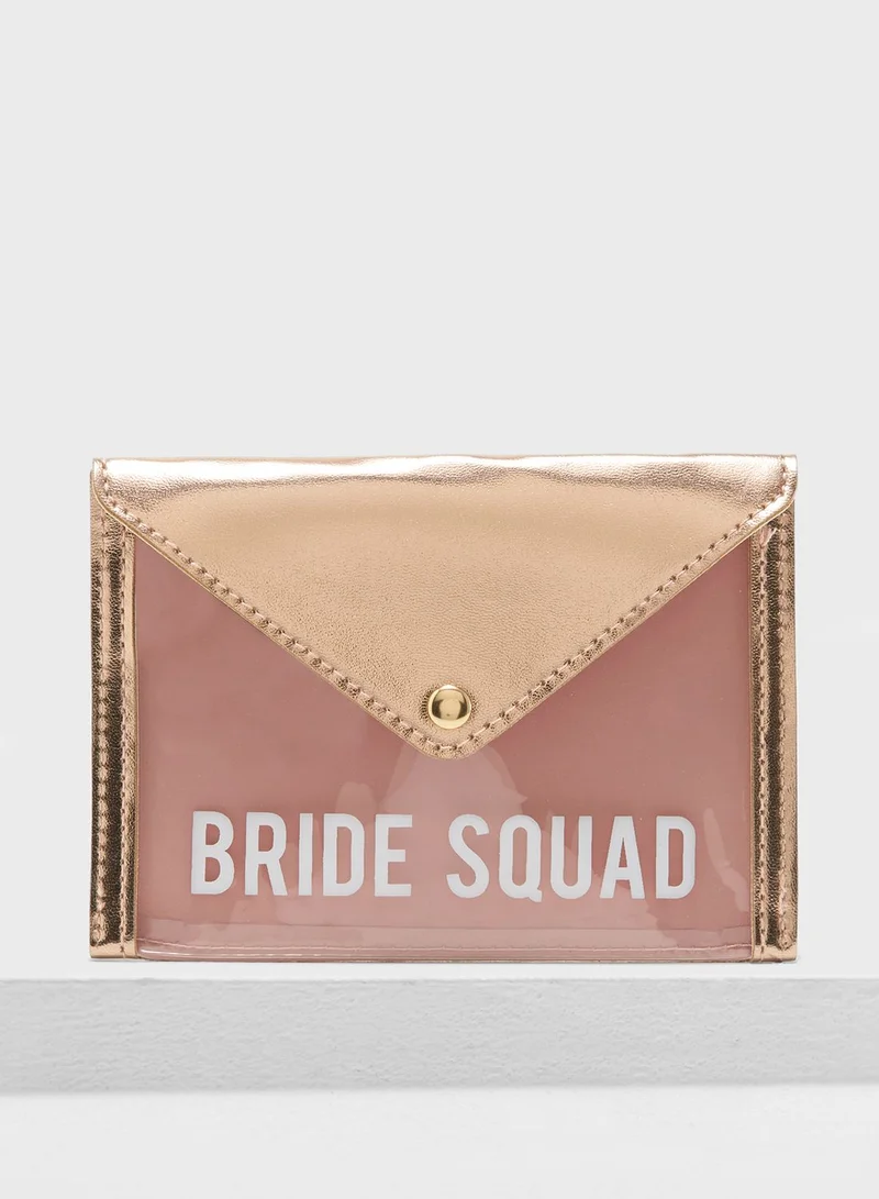 NEW LOOK Bride Squad Passport Holder