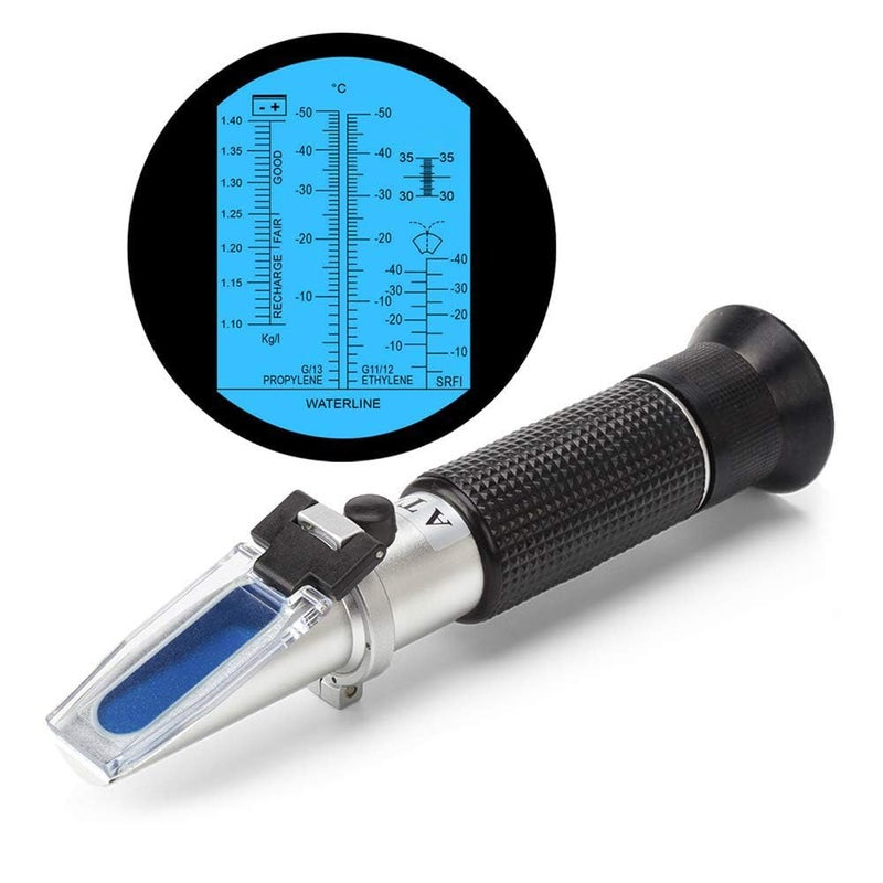 LABART Erma 5 in 1 Car Urea DEF Exhaust Fluids Refractometer ATC Antifreeze Battery Propylene Ethylene Glycol - Image 2
