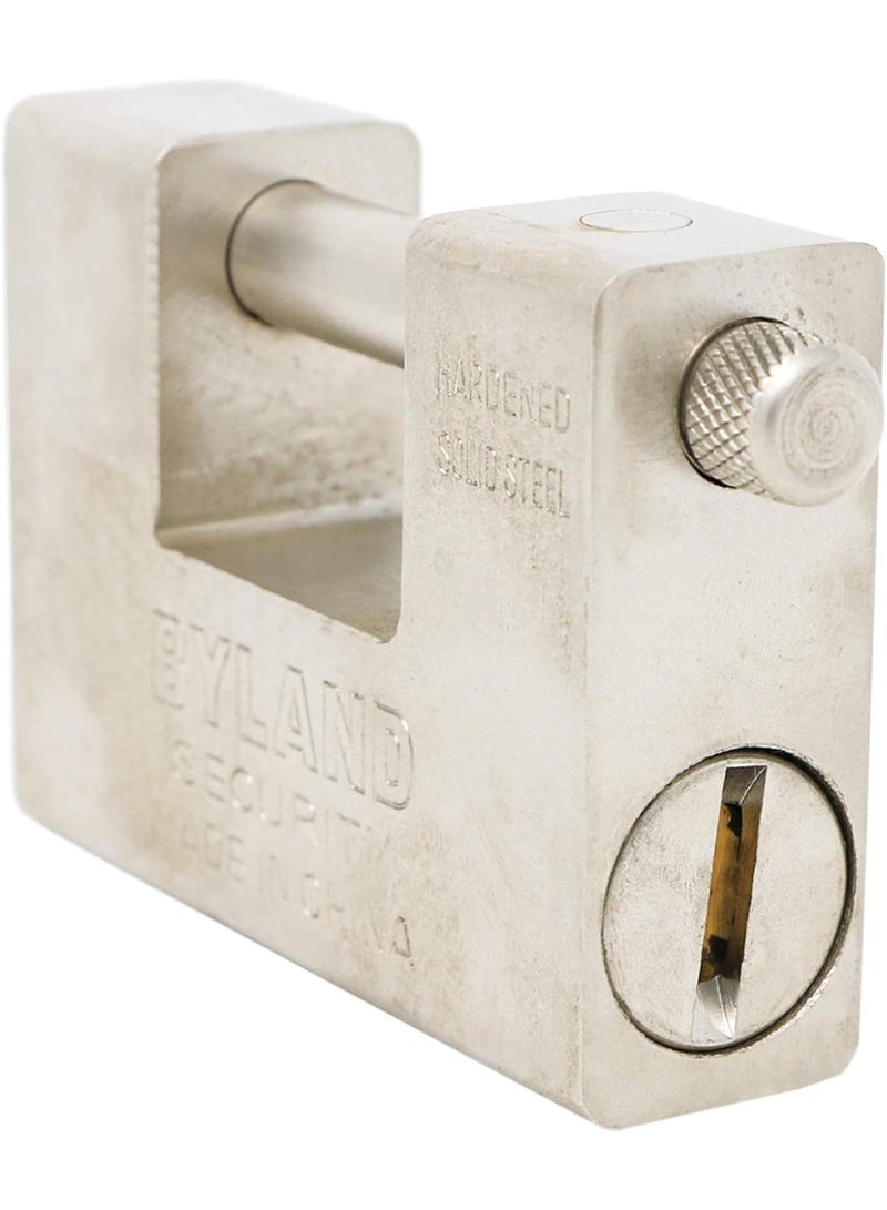 أقفال أمان، مقاس 94، فضي - فولاذ صلب - شديد التحمل - Image 2