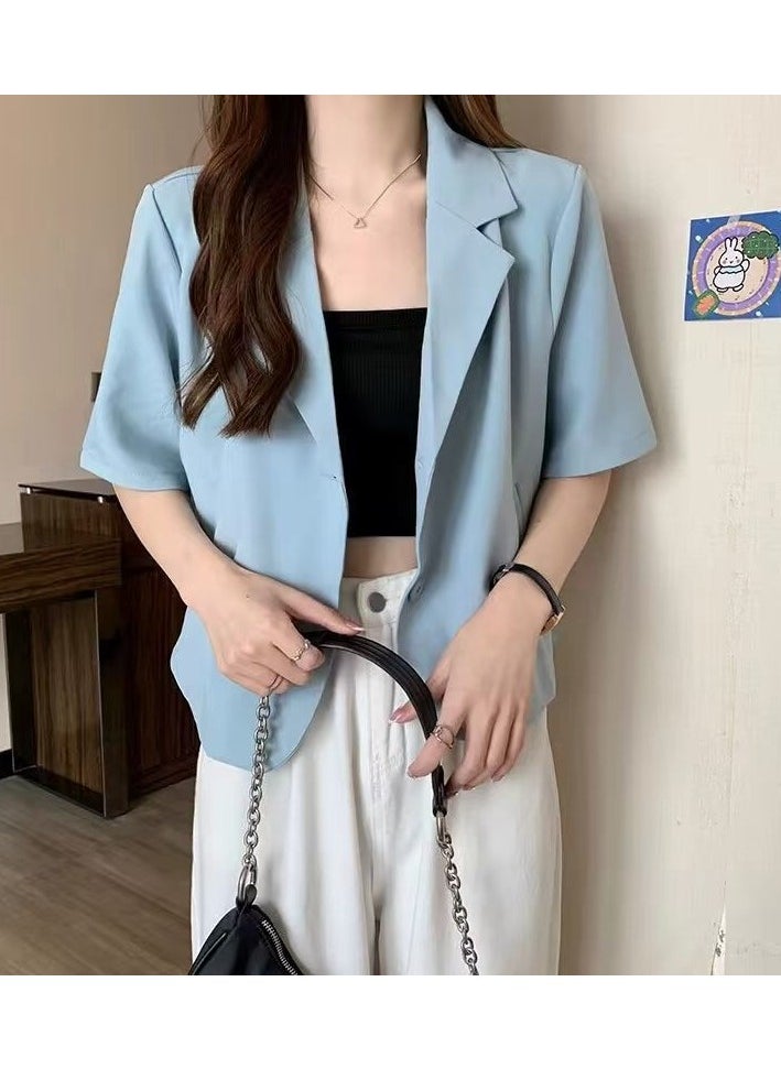 Shougu New Thin And Short Sleeved Suit Jacket  - Image 1