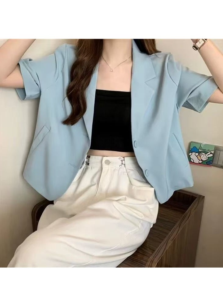 Shougu New Thin And Short Sleeved Suit Jacket  - Image 2