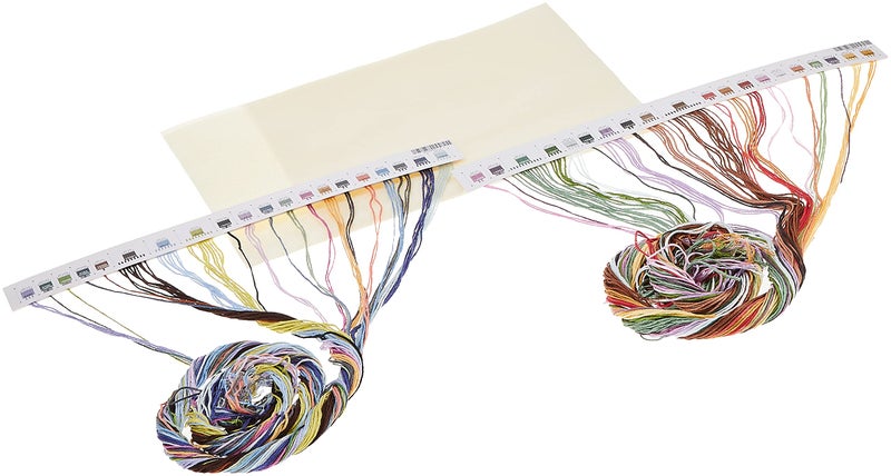 Dimensions Gold Collection Counted Cross Stitch Kit, Cabin Fever, 18 Count Ivory Aida, 16'' x 12'' - Image 3