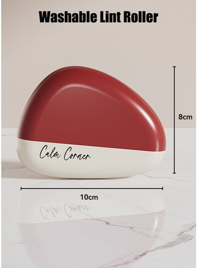 Mini Reusable Lint Remover for Pet Hair & Dust, Compact Sticky Roller for Clothes, Sofa & Car - Image 2