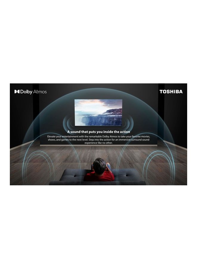 توشيبا تلفزيون QLED VIDAA الذكي بدقة 4K فائق الدقة - Image 4