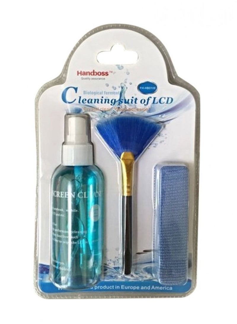 Handboss - Laptop Screen Cleaning Kit Light Blue - Image 1