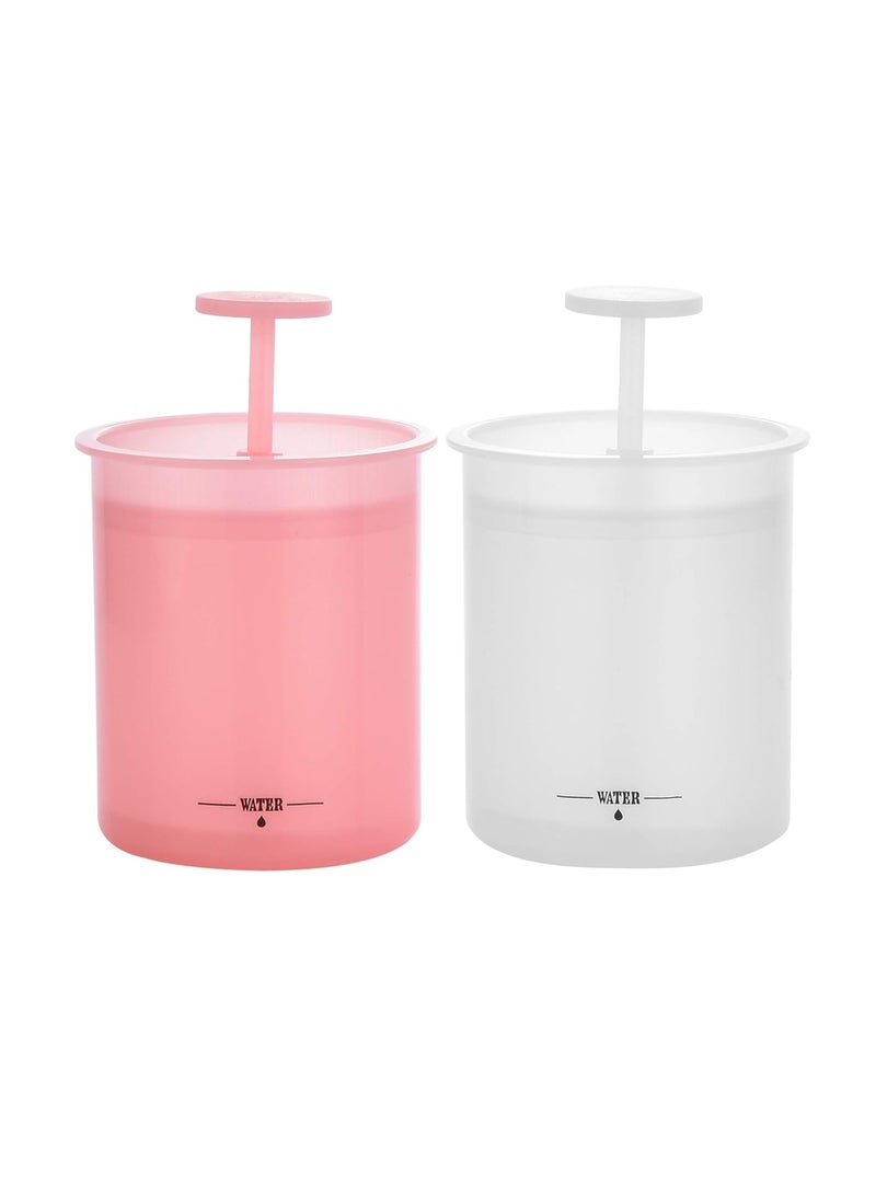 Beautyflier - Beautyflier 2 Pieces Facial Cleanser Foam Cup Whip Bubble Maker Facial Skin Cleansing Care - Image 1