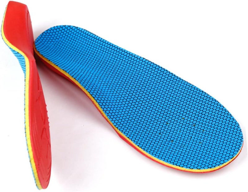 Flat Feet Arch Support Inserts Orthotic Insoles For Boys Girls Size 28 31 Ventilation Non Slip Design - Image 1