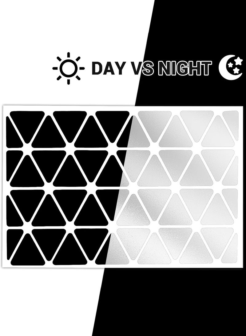 GOOGO Reflective Sticker Kit,Bicycle Reflective Tape, Night high Visibility Safety Suitable for Bicycles Scooters Strollers Black - Image 3