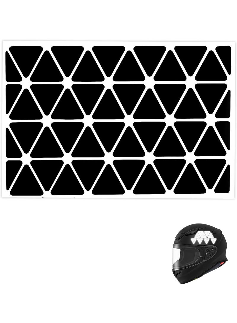 GOOGO Reflective Sticker Kit,Bicycle Reflective Tape, Night high Visibility Safety Suitable for Bicycles Scooters Strollers Black - Image 1