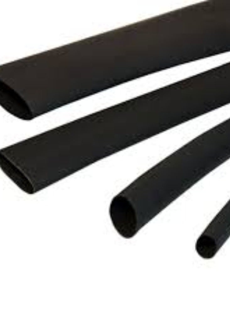 KNP Black Heat Shrink Sleeve 35mm Heat Shrink Sleeve is Crucial for Safeguarding and Maintaining the Integrity of Electrical Connections Providing a Durable and Protective Layer. - Image 1