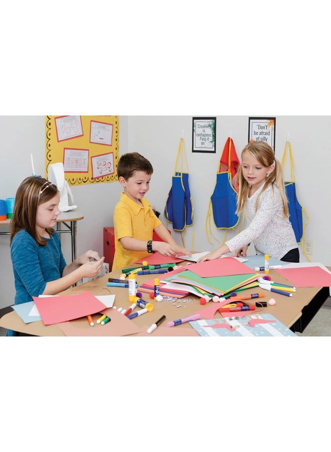 Prang SunWorks Construction Paper, 10 Assorted Colors, 9" x 12", 100 Sheets - Image 3