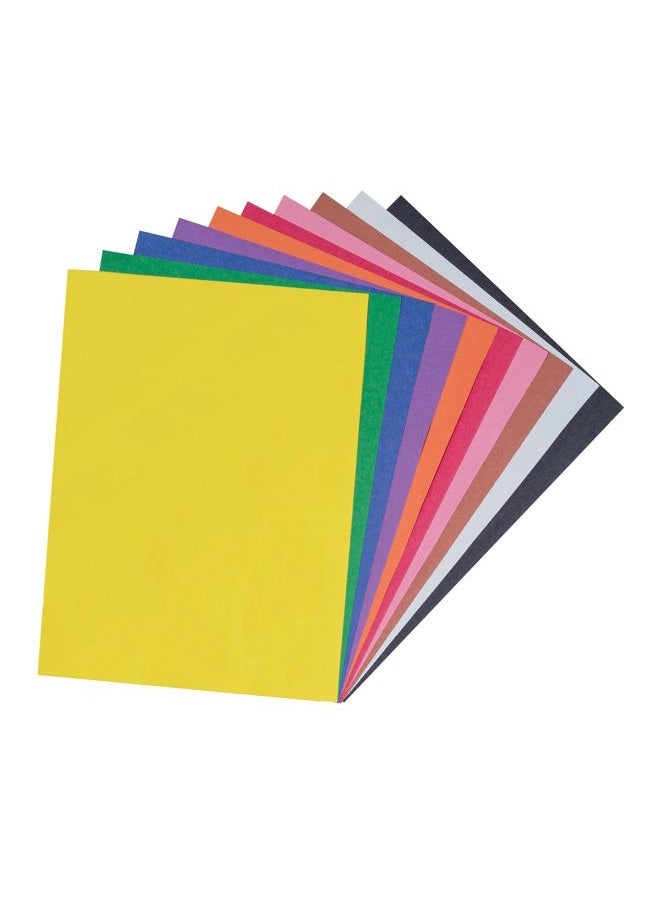 Prang SunWorks Construction Paper, 10 Assorted Colors, 9" x 12", 100 Sheets - Image 1