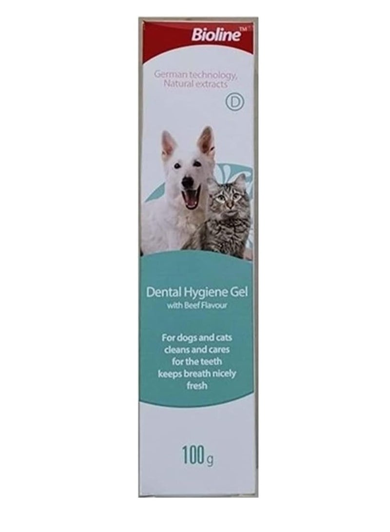 بايولاين جل بيولين لصحة الأسنان للكلاب والقطط 100 جرام - Image 2
