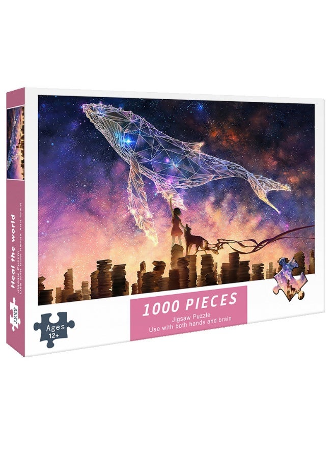 Anna 1000-Piece Anime Graphic Casual Puzzle for Brain Teasers