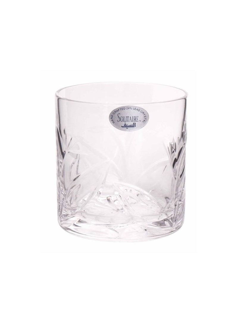 السيف هوم كاسات ماء قصير كرستال طقم 6 قطع - السيف هوم