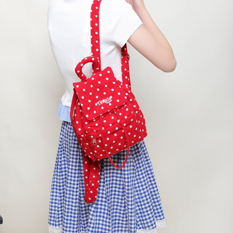 Women's Canvas Backpack Korean Style - Image 2