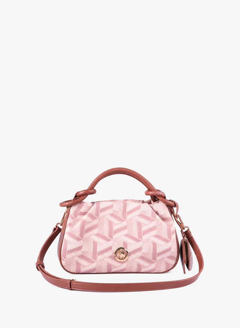 U.S. Polo Assn. U.S. Polo Assn. Women's Crossbody Bag, Ladies Shoulder Bag Handbag for Ladies Travel Bag for Girls Brown