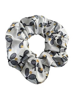 Girls Premium Velvet Tennis Hair Scrunchies  Racket No Crease Scrunchies for Tennis Players and Teens