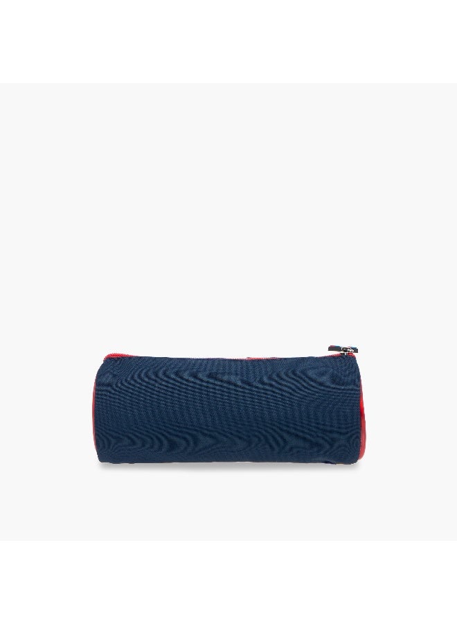 sami_studio Pouch-Cube-Collection-1 Cmprt With Zip- (Polyester ) Multicolor \ 22X8X8 - Image 3