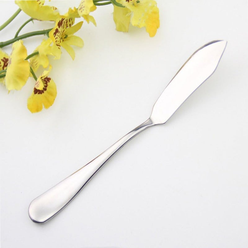 ERCRYSTO Stainless Steel Butter Knife, Set of 4, Butter Spreader, Breakfast Spreads,Cheese and Condiments - Image 4