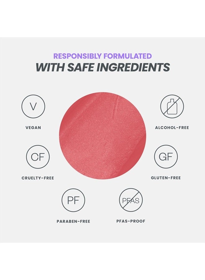 Wonderskin قناع ووندر بليدينج لبقع الشفاه، صبغة شفاه نيود تدوم طويلاً، صبغة شفاه مقاومة للنقل، مكياج الشفاه ستين آند جو (قناع غريب الأطوار) - Image 5