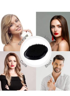 KASTWAVE 12PCS Pocket Palm Combs Portable Soft Hair Combs Beard Shampoo Brush Combs Scalp Massage Brush Combs for Men Women Home Travel  - Image 5