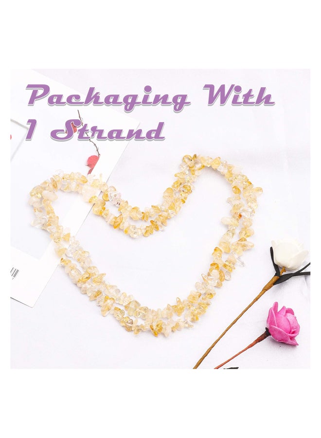 Citrine Crystal Loose Healing Stones for Making Bracelets, Earrings, Jewelry and Home Decor  - Image 2