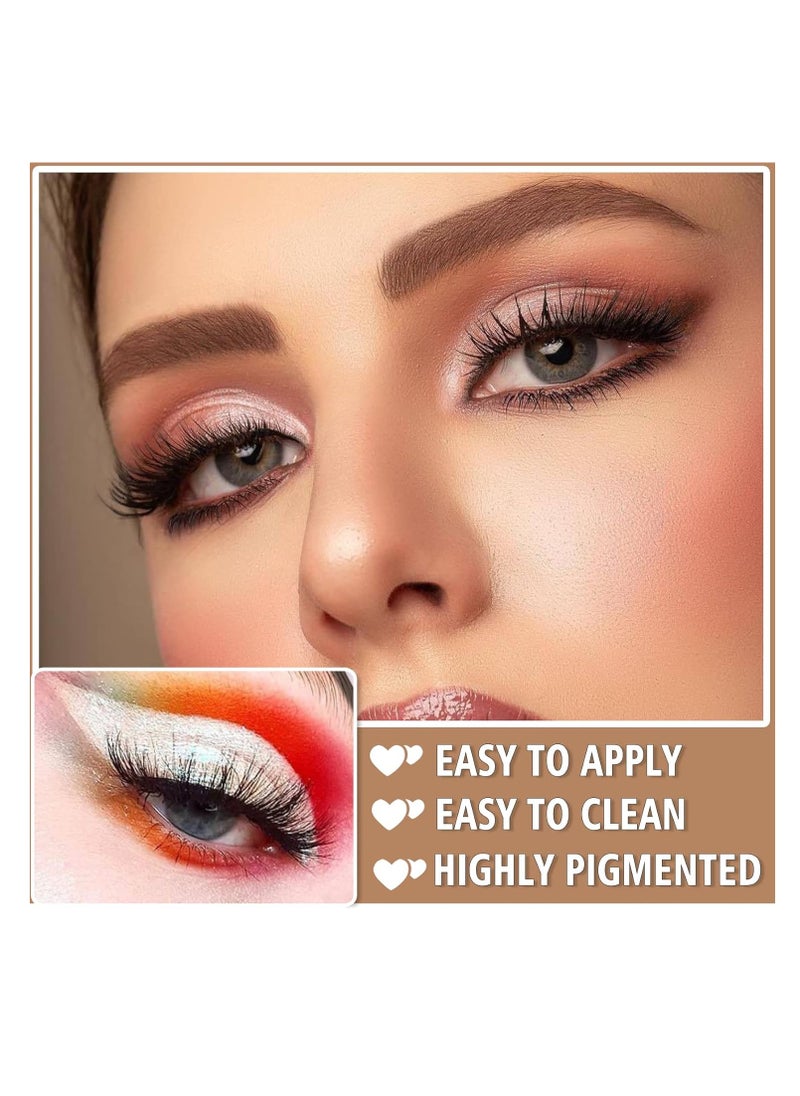 XINGXYUEL Eyeshadow Primer Dark Eye Shadow Primer Liquid Matte Eye Primer Waterproof Long Lasting Uniform Color Rendering Eyeshadow Primer for Women Oily Lids Eyeshadow Makeup-Dark  - Image 3