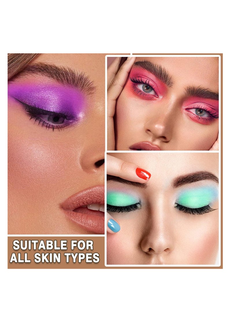 XINGXYUEL Eyeshadow Primer Dark Eye Shadow Primer Liquid Matte Eye Primer Waterproof Long Lasting Uniform Color Rendering Eyeshadow Primer for Women Oily Lids Eyeshadow Makeup-Dark  - Image 5