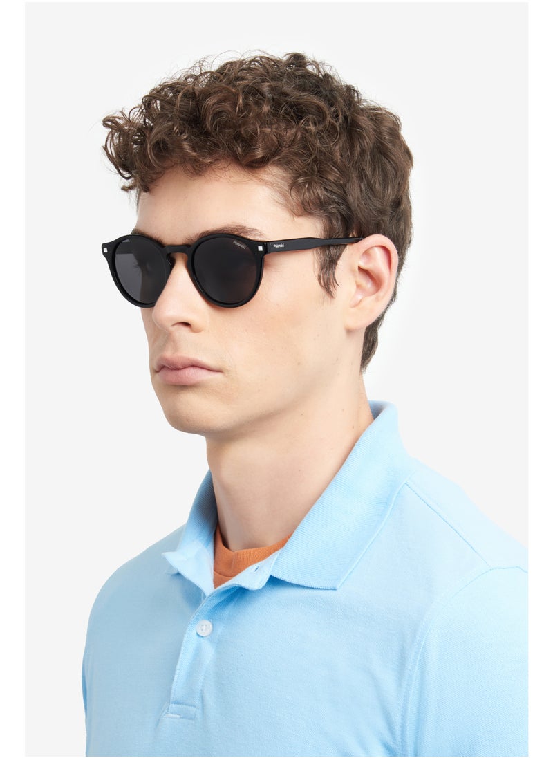 Polaroid - Men's UV Protection Sunglasses Pld 4150/S/X Black 46.1 - Lens Size: 50 Mm - Image 1