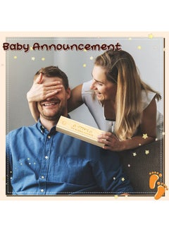 Pregnancy Test Keepsake Box, Surprise Pregnancy Announcement Gifts For Grandparents Dad And Husband, Wooden Baby Memory Souvenir Collection Box With Raffia Ribbon Crafts For Kids (Classic) - pzsku/Z24F6889BA131AFBDB87EZ/45/_/1721560486/704fff99-e99b-44fb-83f3-68d4d6fa6690