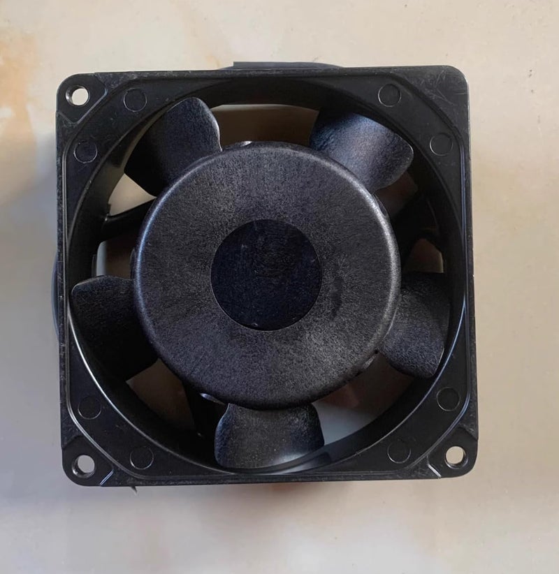 220V 13W 10W مروحة تبريد بإطار ألومنيوم مقاس 92x92x25mm مروحة محورية تيار متردد - Image 3