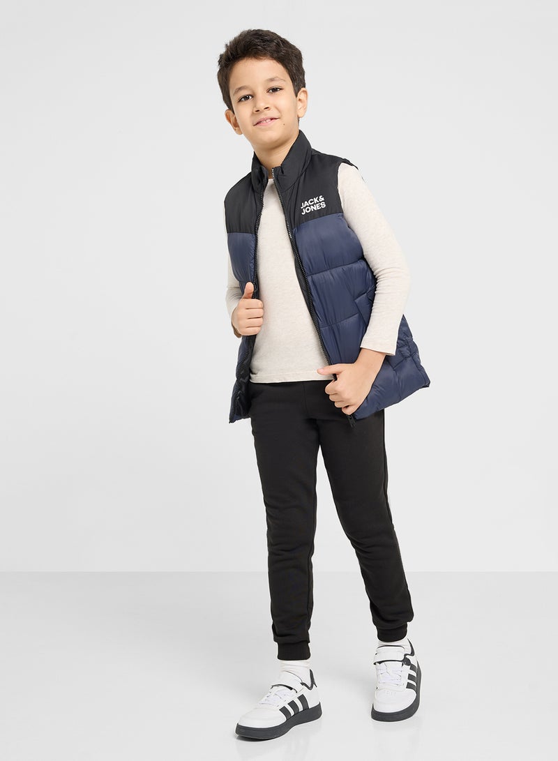 Jack & Jones Junior Kids Logo Puffer Down Jacket  - Image 4