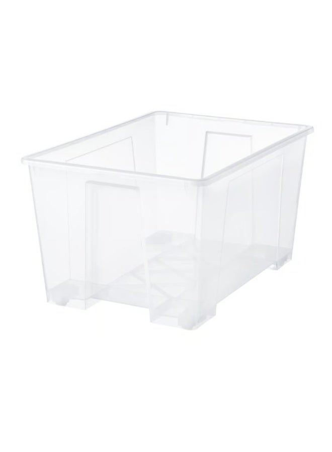 صندوق شفاف، 78×56×43 سم/130 لتر - Image 1