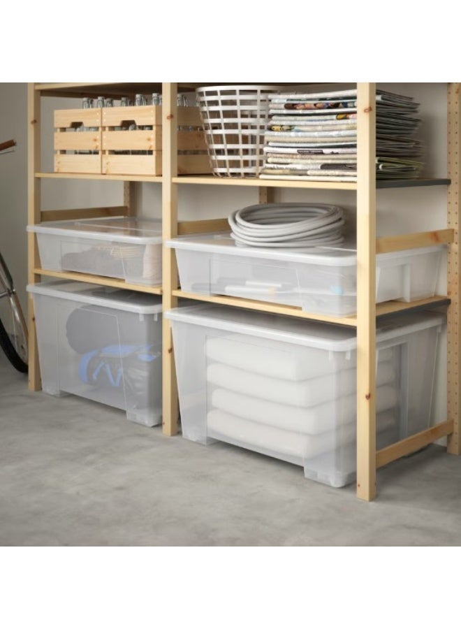 صندوق شفاف، 78×56×43 سم/130 لتر - Image 4