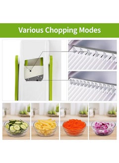 Food Slicer, Kitchen Multi Vegetables Chopper, Potato Slicer for Kitchen Food Chopper Fast Meal Prep (Green ) - pzsku/Z24F6D01E7B1D847E8541Z/45/_/1740831124/6d8ca6c9-c60c-4e19-ad82-7f1dbed27093