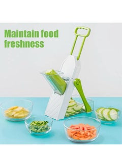 Food Slicer, Kitchen Multi Vegetables Chopper, Potato Slicer for Kitchen Food Chopper Fast Meal Prep (Green ) - pzsku/Z24F6D01E7B1D847E8541Z/45/_/1740831155/3295e4da-6b1d-4683-b9ea-3000b411f30b