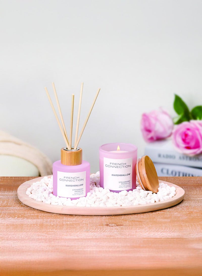 French Connection Marshmallow Candle & Diffuser Giftset - Image 1